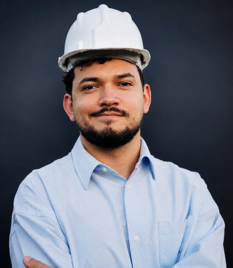 Jediel Levi Ribas Teixeira, engenheiro mecânico e fundador da Vórtice Concursos